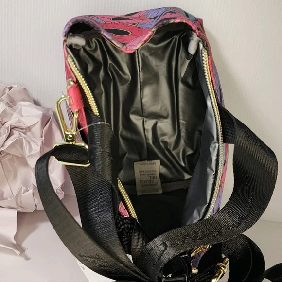 Betsey Johnson Insulated Light Weight Lunch Tote/Bag w/Graphic Donuts Print - Picture 7 of 15